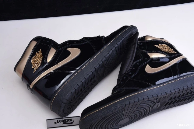 Rep TBkick 555088-032 GOLD BLACK JORDAN (2020) AIR METALLIC HIGH RETRO 1 0819